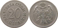SERBIA 20 PARA Milan I (1882-1889) Alexander I (1889-1903) Peter I (1903-1918) -