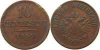 Haus Habsburg 10 centesimi 1852 V Franz Josef I. 1848-1916 s+ 34.71 £  +  5.20 £ shipping