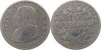 VATICAN 10 SOLDI Pius IX. 1846-1878. -