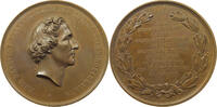 SACHSEN DRESDEN MEDAILLE (H. Jauner) Auf den sächsischen Hofschauspieler Gustav Emil Devrient -