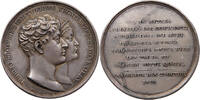 BAYERN MEDAILLE Ludwig I. 1825-1848 Auf den Besuch des Kronprinzenpaares in Innsbruck. -