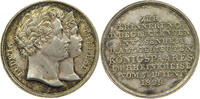 BAYERN MEDAILLE Ludwig I. (1825-1848) von Neuss. auf den Besuch im Rheinkreis -