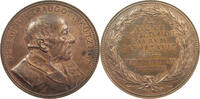 HAUS HABSBURG MEDAILLE KÜTZING, Friedrich Traugott 1807-1893. -