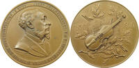 HAUS HABSBURG MEDAILLE Josef Hellmesberger, Jauner. Auf das 40-jährige Dienstjubiläum -