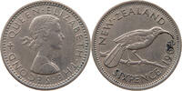 NEW ZEALAND 6 PENCE Elizabeth II. (1952-2022) -