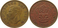 NEW ZEALAND 1/2 PENNY George VI. (1936-1952) -