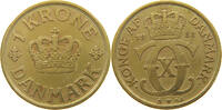 DENMARK KRONE Christian X. (1912-1947) RARE -