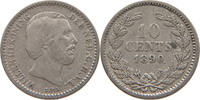 NETHERLANDS 10 CENTS Willem III. 1849-1890 -