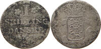 DENMARK SKILLING FREDERIK V. (1746-1766) -