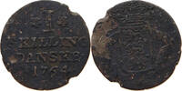 DENMARK SKILLING FREDERIK V. (1746-1766) -
