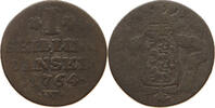 DENMARK SKILLING FREDERIK V. (1746-1766) -