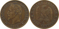 FRANCE 5 CENTIMES Napoleon III. (1852-1870) -