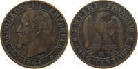 FRANCE 5 CENTIMES Napoleon III. (1852-1870) -