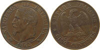 FRANCE 5 CENTIMES Napoleon III. (1852-1870) -
