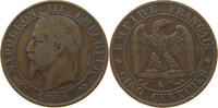 FRANCE 5 CENTIMES Napoleon III. (1852-1870) -