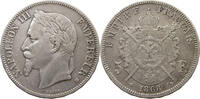 FRANCE 5 FRANCS Napoleon III. (1852-1870) -