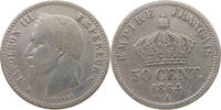 FRANCE 50 CENTIMES Napoleon III. (1852-1870) -