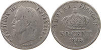 FRANCE 50 CENTIMES Napoleon III. (1852-1870) -