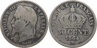 FRANCE 50 CENTIMES Napoleon III. (1852-1870) -