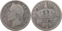 FRANCE 50 CENTIMES Napoleon III. (1852-1870) -