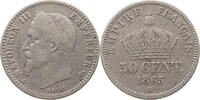 FRANCE 50 CENTIMES Napoleon III. (1852-1870) -