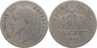 FRANCE 50 CENTIMES Napoleon III. (1852-1870) -