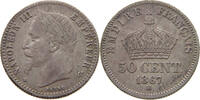 FRANCE 50 CENTIMES Napoleon III. (1852-1870) -