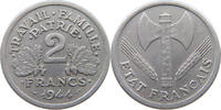 FRANCE 2 FRANCS 1944 C SS 11.26 £  +  5.19 £ shipping