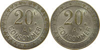 FRANCE 20 CENTIMES CONSOMMER TOKEN -