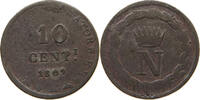 ITALY STATES NAPOLEON I. 10 CENTESIMI Napoleon I. (1804-1814, 1815) -