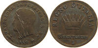 ITALY STATES NAPOLEON I. 3 CENTESIMI Napoleon I. (1804-1814, 1815) -