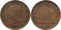 ITALY STATES NAPOLEON I. 3 CENTESIMI Napoleon I. (1804-1814, 1815) -