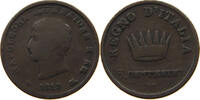 ITALY STATES NAPOLEON I. 3 CENTESIMI Napoleon I. (1804-1814, 1815) -