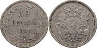 FINLAND 50 PENNIÄ Alexander III (1881-1894) -
