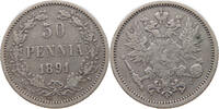 FINLAND 50 PENNIÄ Alexander III (1881-1894) -