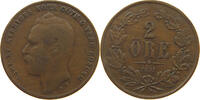 SWEDEN 2 ÖRE Karl XV. (1859-1872) -