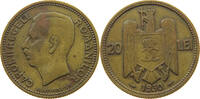 ROMANIA 20 LEI Carol II. (1930-1940) -
