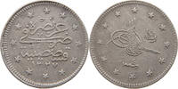 TURKEY OTTOMAN 2 KURUS MEHMED V. (1909-1918) -
