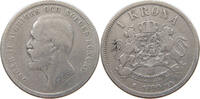 SWEDEN KRONA Oscar II. (1872-1907) -
