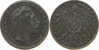 DEUTSCHES REICH JETON Wilhelm II. (1891-1918) SPIEL MARKE 3 MARK -