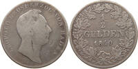 BADEN DURLACH 1/2 GULDEN Leopold Großherzog (1830-1852) -