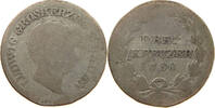 BADEN DURLACH 3 KREUZER Ludwig (1818-1830) -