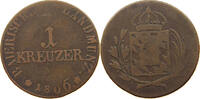 BAYERN KREUZER Maximilian I. Joseph (1806-1825) -