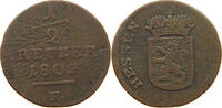 HESSEN KASSEL 1/2 KREUZER Wilhelm IX. 1785-1803 -