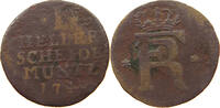 HESSEN KASSEL HELLER Friedrich I. 1730-1751 -