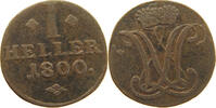 HESSEN KASSEL HELLER Wilhelm IX., 1785-1803 -