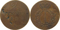 BRANDENBURG PREUSSEN 2 PFENNIG 1814 Friedrich Wilhelm III. (1797-1840) S 7.81 £  +  5.20 £ shipping