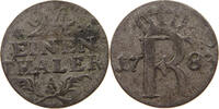 BRANDENBURG PREUSSEN 1/24 TALER Friedrich II. der Große (1740-1786) -