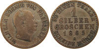 BRANDENBURG PREUSSEN GROSCHEN 1865 A Wilhelm I. (1861-1888) S-SS 8.68 £  +  5.20 £ shipping