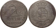WÜRTTEMBERG 6 KREUZER König Friedrich (1806-1816) -